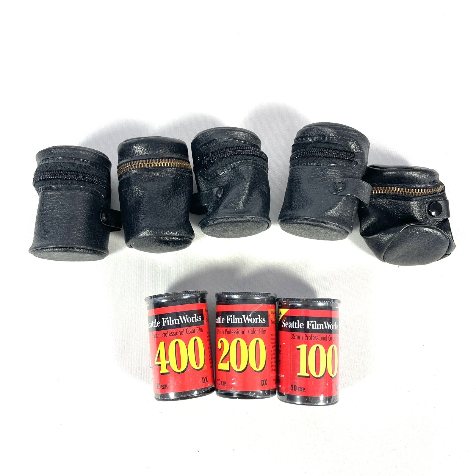 Pentax Camera Parts Lot Winder Flash Lens Film Accessories Untested