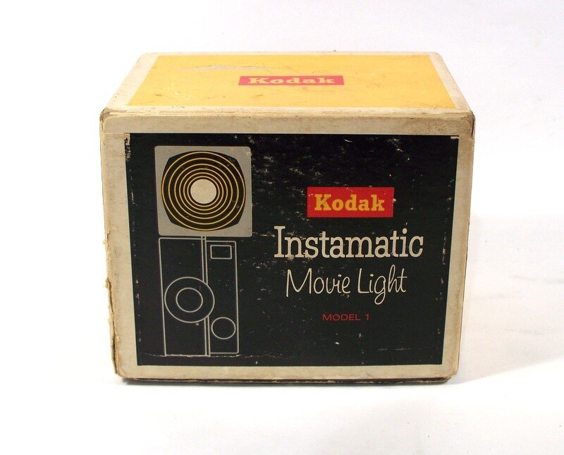 Vintage Kodak Instamatic Movie Light Model 1 Original Box Tested Working