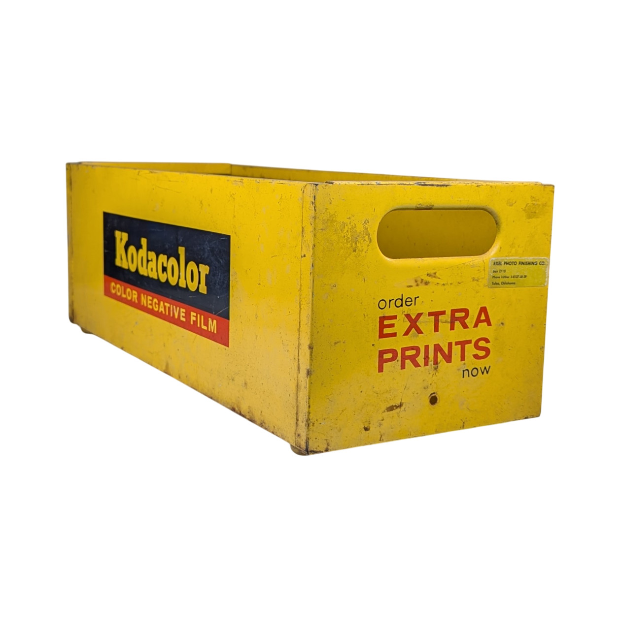 1960s Kodak Verichrome Pan Panchromatic Photo Lab Store Pickup Bin – 18″ Long