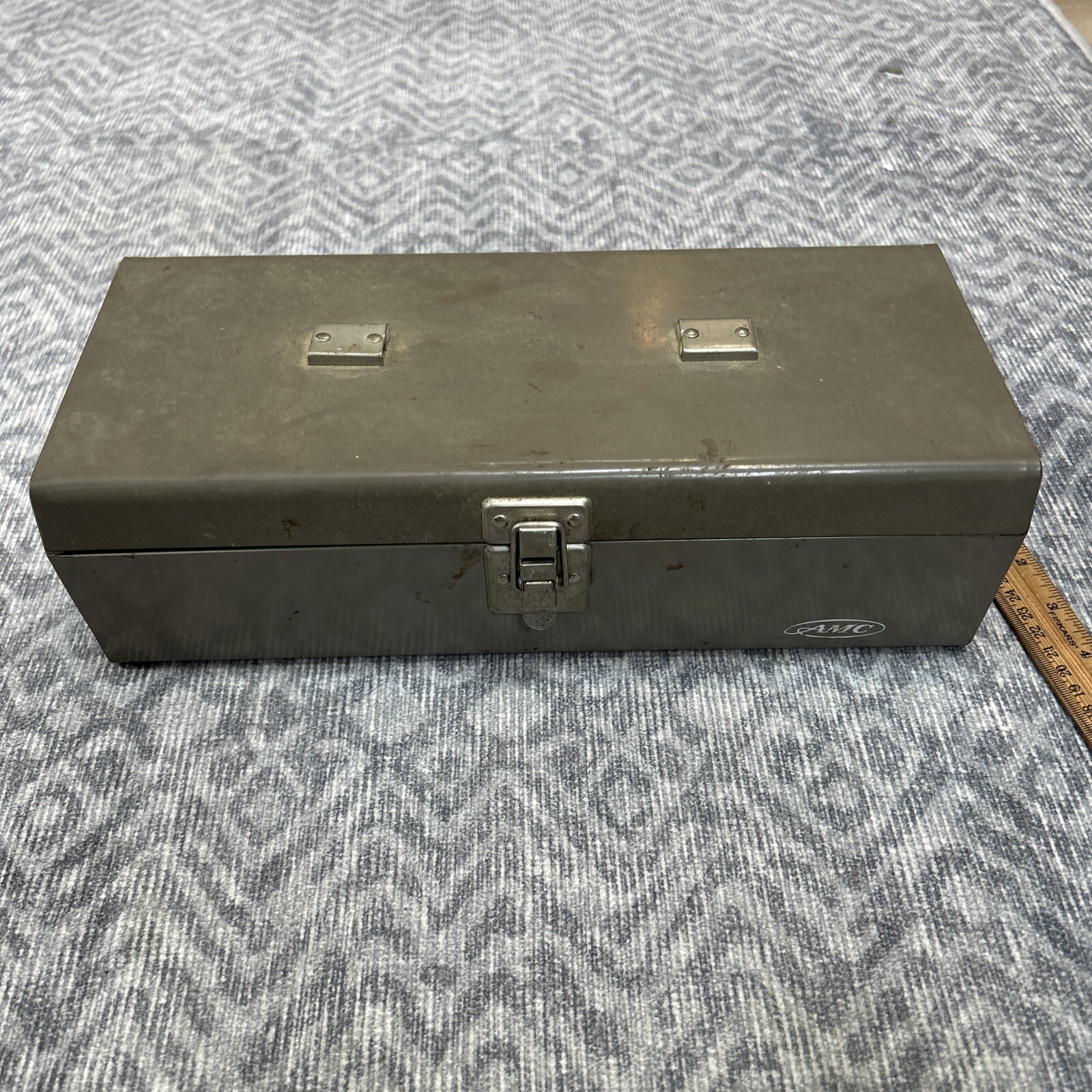 Vintage Tested Play AMC Movie Camera Flood Spot Light GE Model L8A + Metal Case