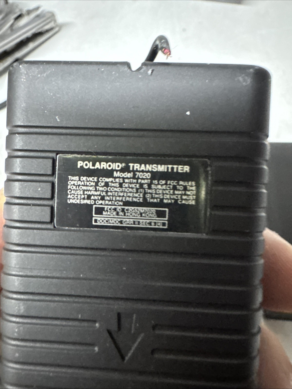 Polaroid Spectra System Remote Control 7030 Receiver, 7020 Transmitter w/ Case