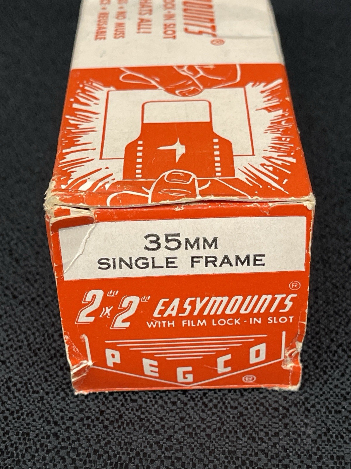 101 Vintage Pegco 2X2 Easymounts Film Slides 35mm New Old Stock Sealed