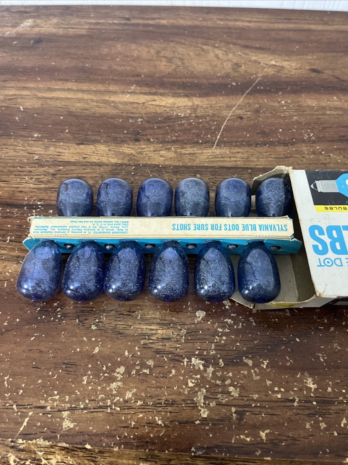 Sylvania M3B Blue Dot Flashbulbs 12 Pack