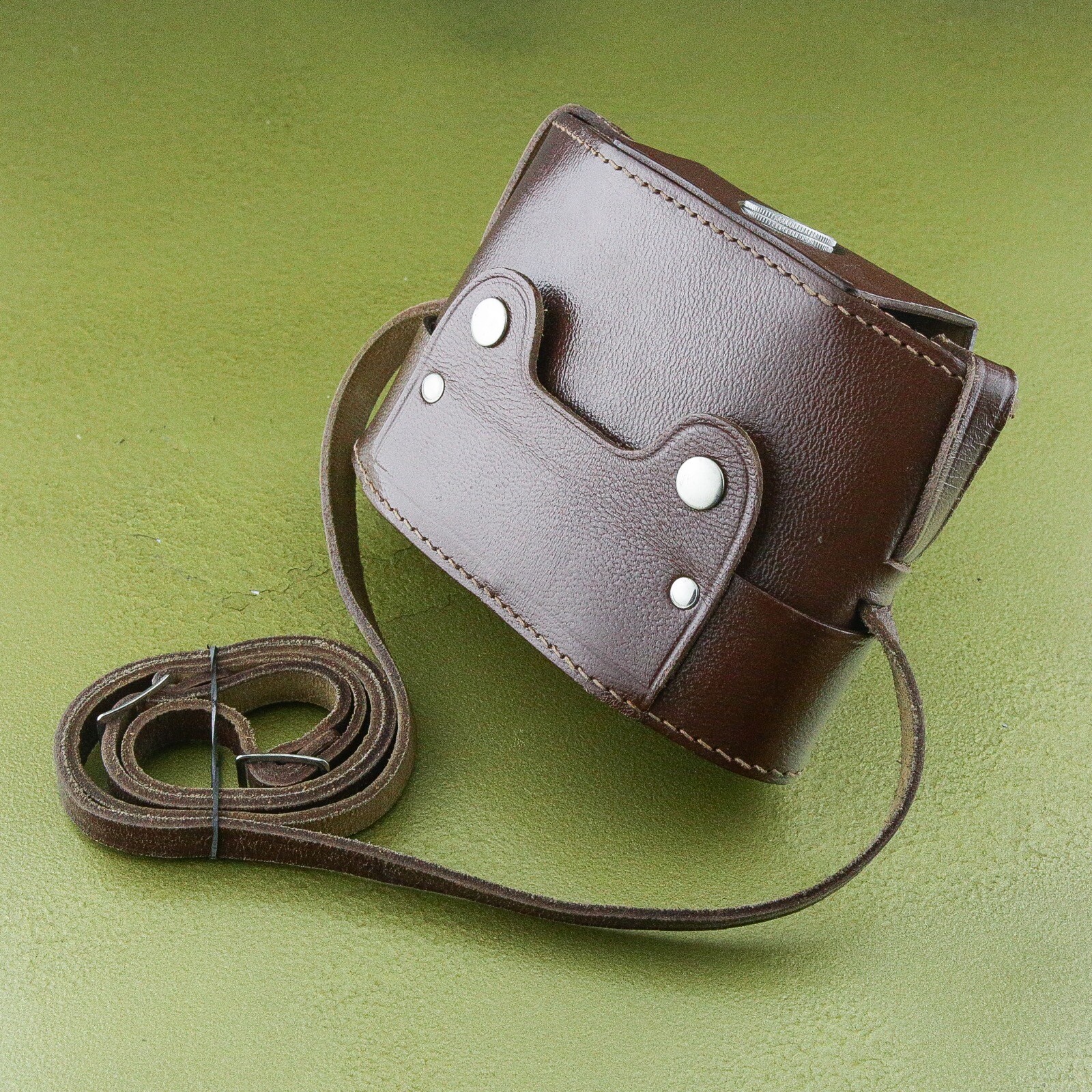 Ihagee EXA 1961 genuine leather camera CASE, borsa tasche etui Dresden ☆☆☆☆