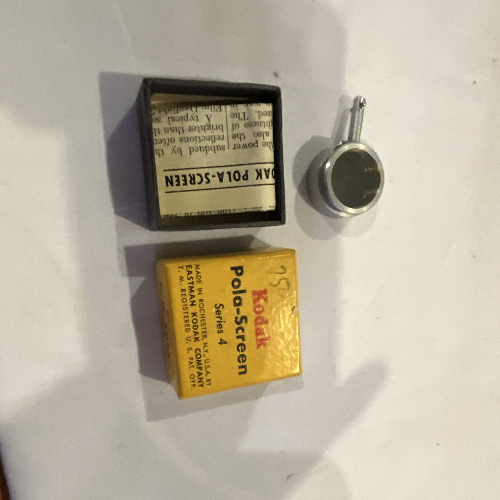 Kodak Pola-Screen Series 4 Polarizing Screen Filter for Kodak Cameras w/ Box