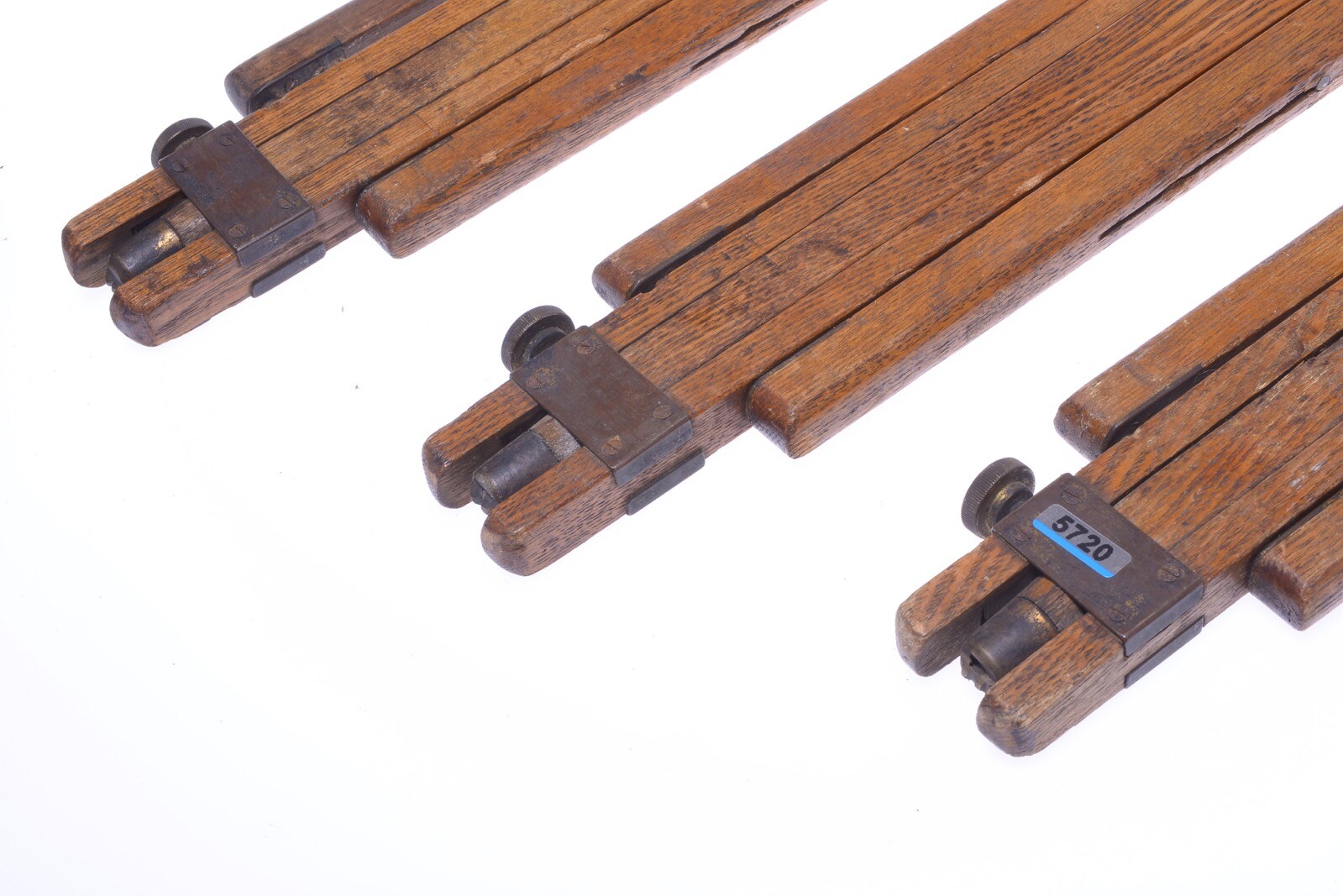 ✅ ANTIQUE WOOD TRIPOD 152CM, 59.84″ THORNTON? ROSS? LANCASTER? FIELD CAMERAS