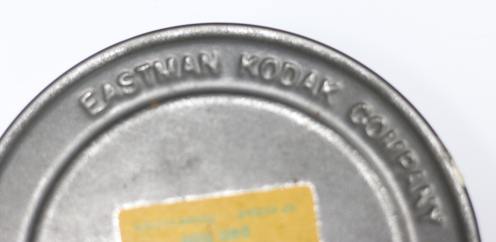 Vtge 1962 Eastman Kodak Empty TRI-X 35mm Negative Metal Film Tin Container #112