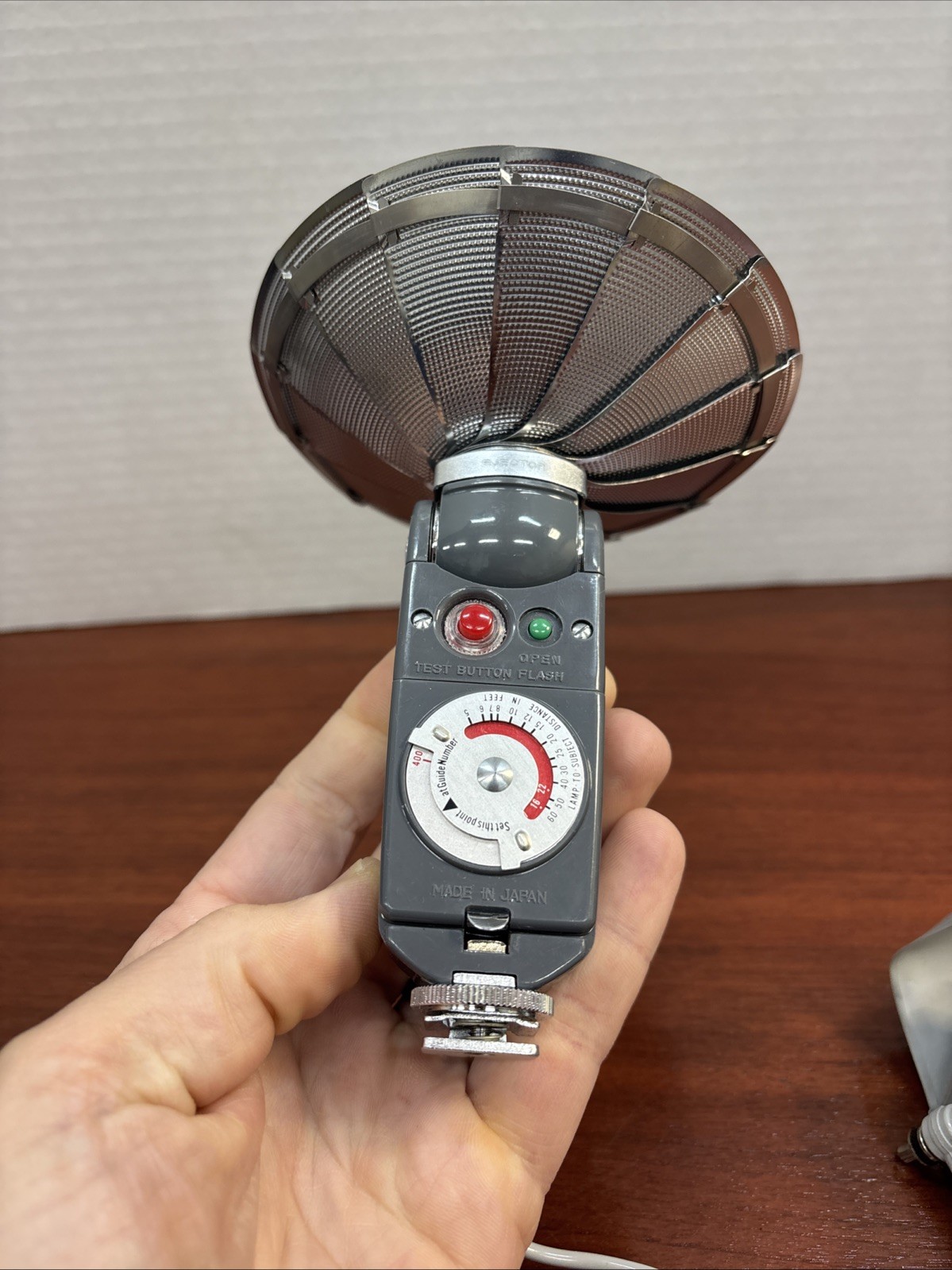 Vintage Honeywell TILT-A-MITE Camera Flash Unit With Case