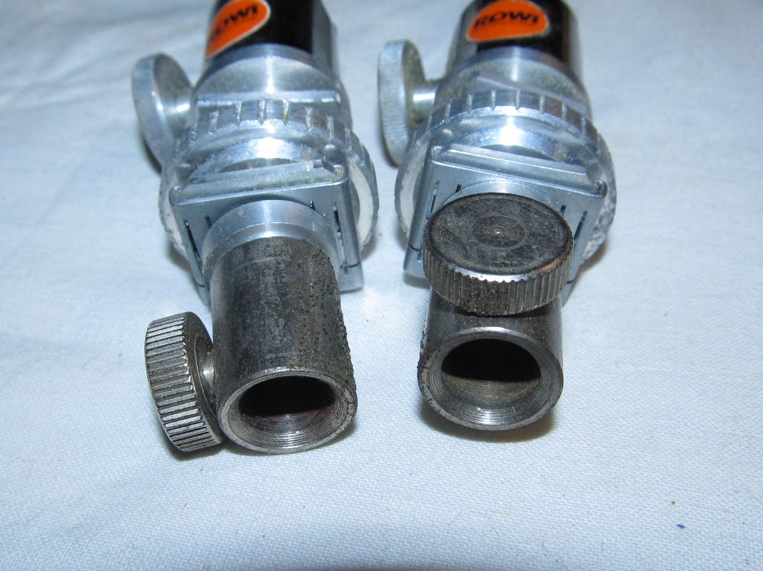 Lot Of 2 ROWI PRAZISION Camera Ball & Socket Shoe Holder Adapters J00246