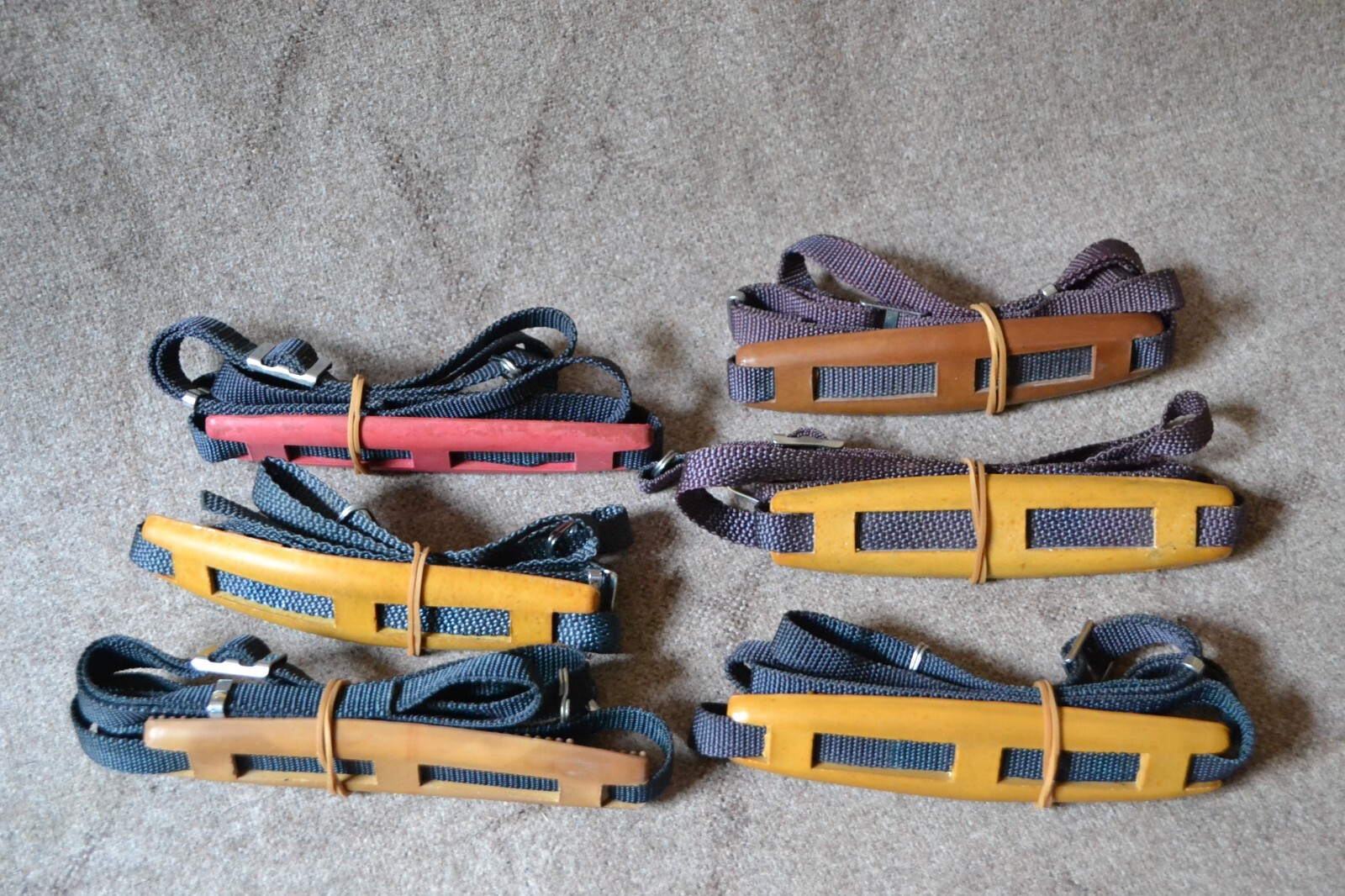 Original neck strap with fasteners for Kiev-6 19 shoulder pad medium format 1 ps