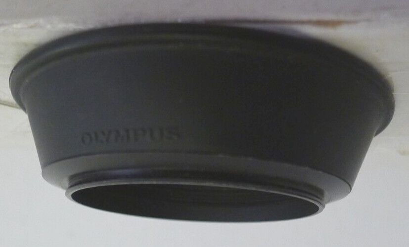 Olympus 28mm F2.8 Rubber Hood Screw In 49mm – Made in Japan – Vintage BB