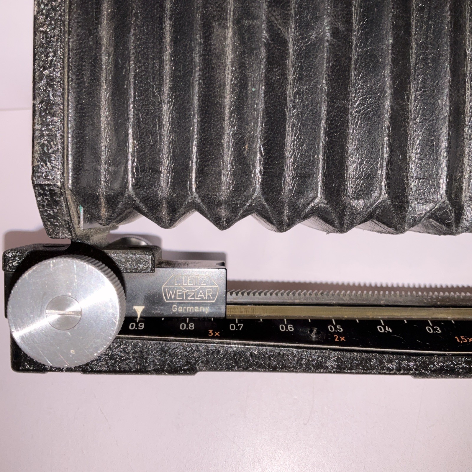 Vintage Leitz Wetzlar (Germany) No. 3235 Universal Macro Bellows for Leica