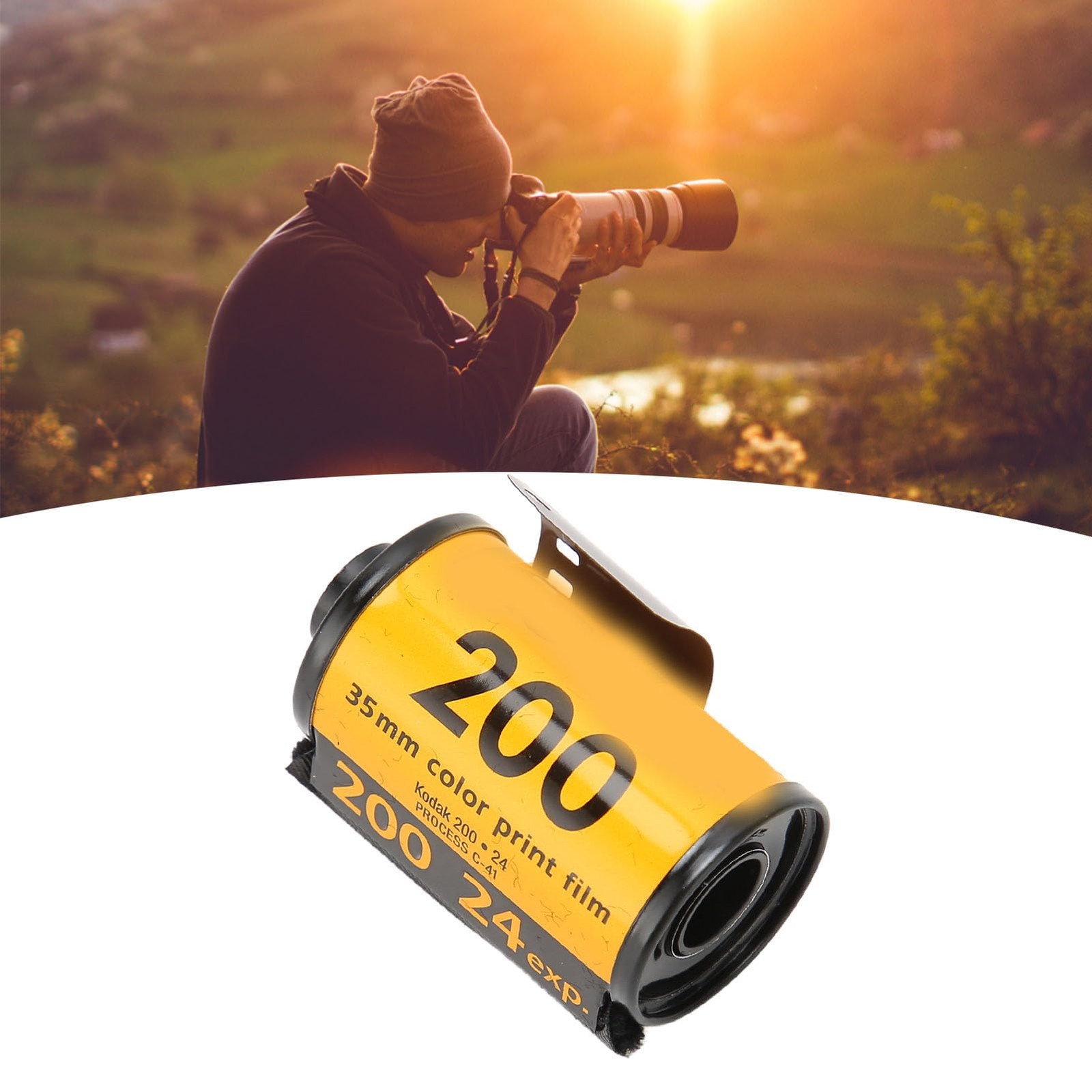 Kodak Gold 200 Color Negative Film, Professional ISO 200 24 Exposures 35mm Fi…