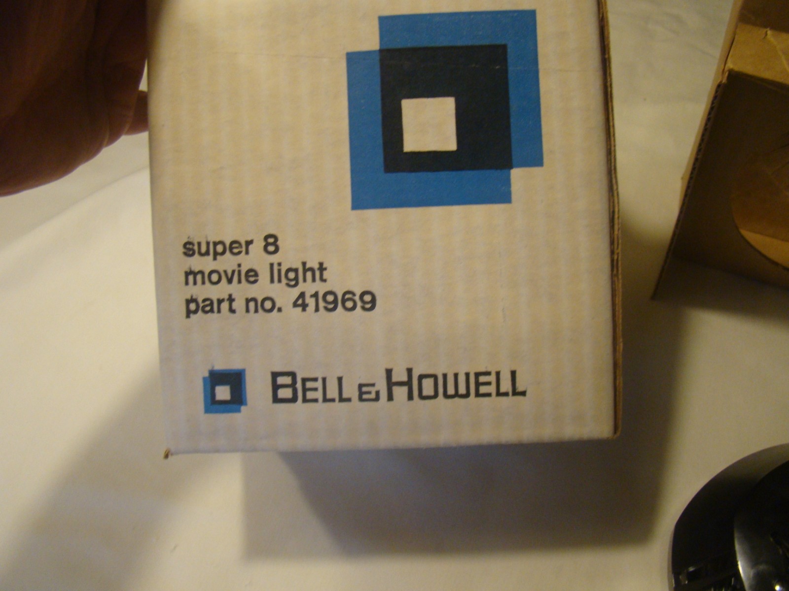 Vtg Bell & Howell Super 8 Camera Light Attachment 650W Part #41969 in Box WORKS