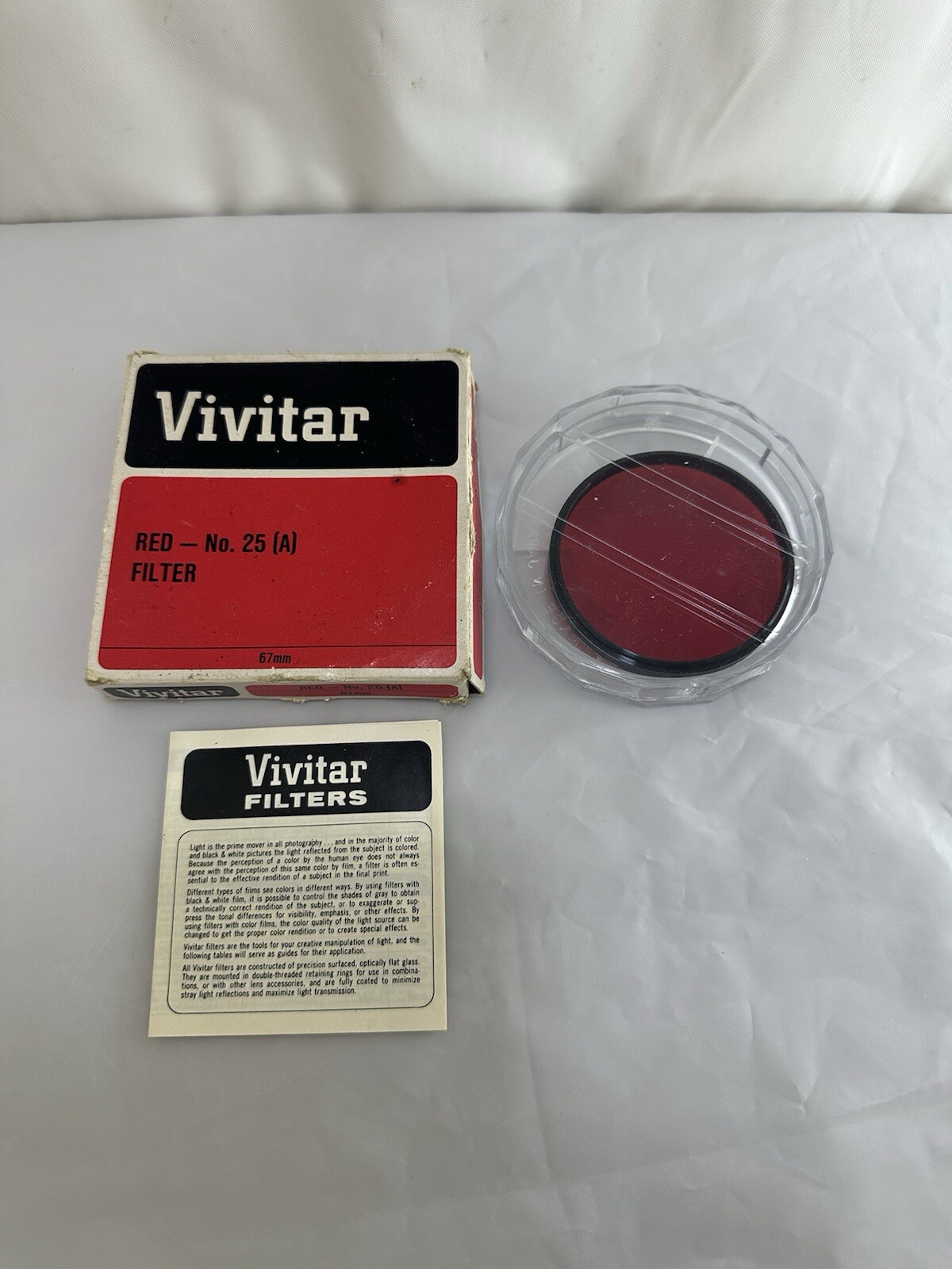 Lot of Vintage Camera Filters 3 – Soligor, Vivitar, Bower Ring Adapter