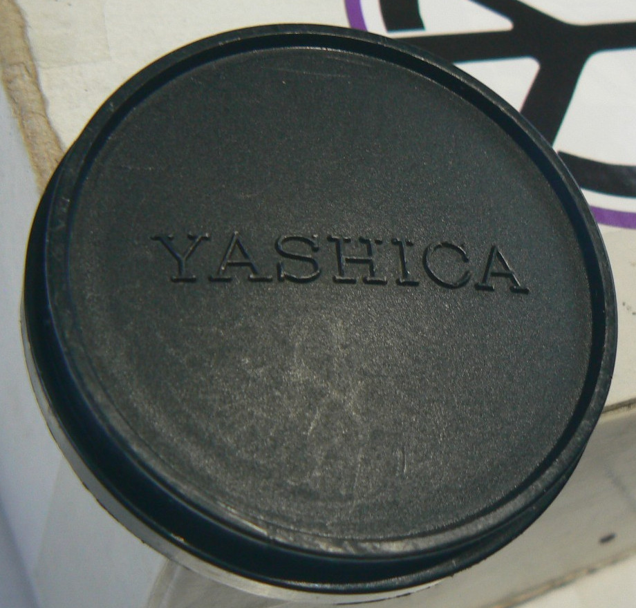 Yashica 54mm Push On Tiered Front Lens Cap -Plastic – Original -Made in Japan