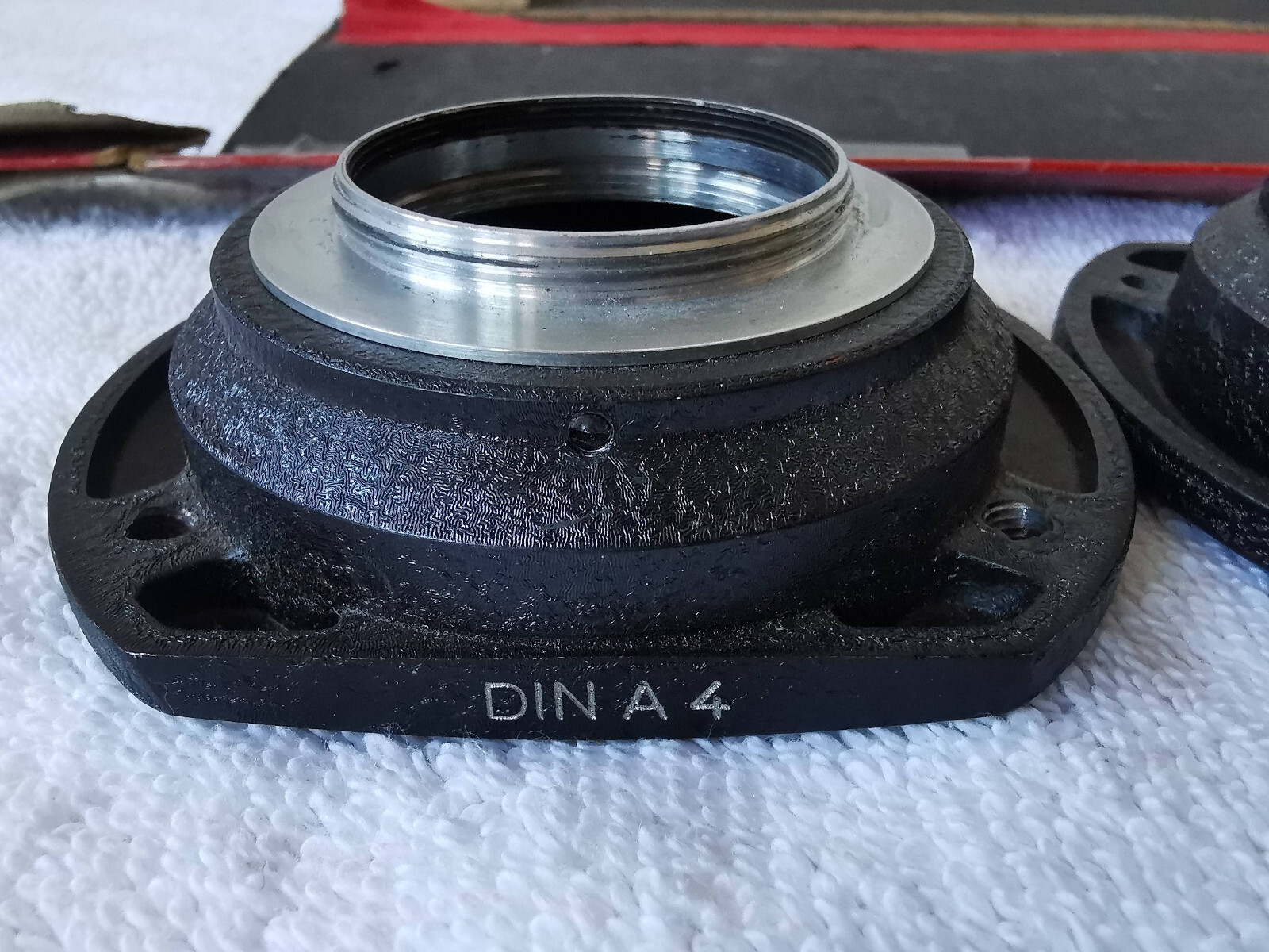NOS Vintage Leica Leitz Wetzlar BOOWU CopyStand Attachments Macro Microscope