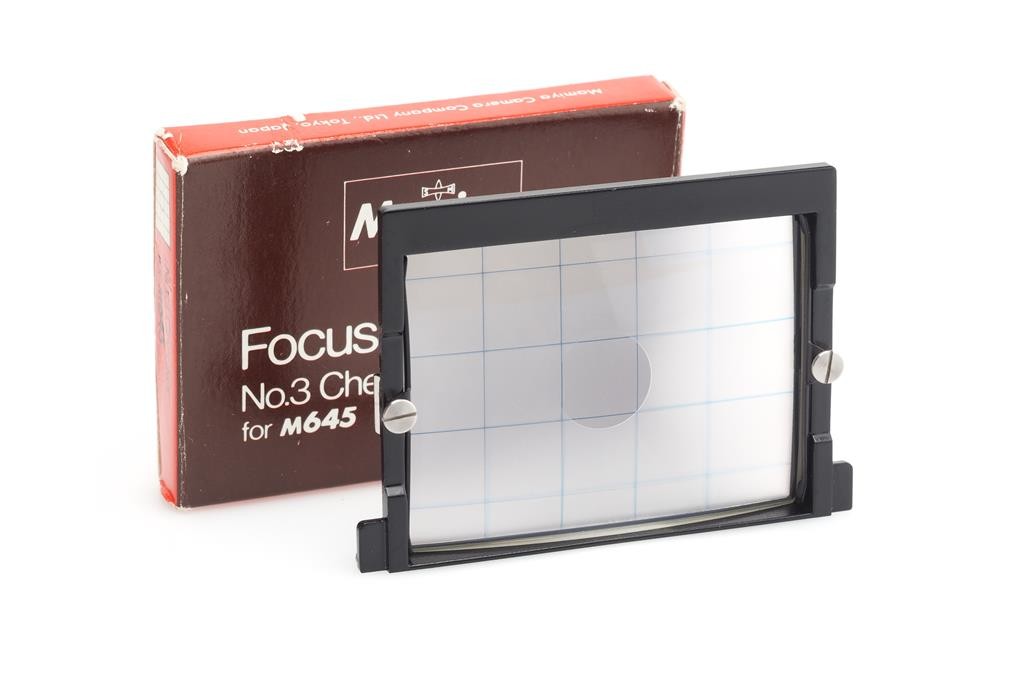 Mamiya 645 Focusing Screen No. 3 Checker