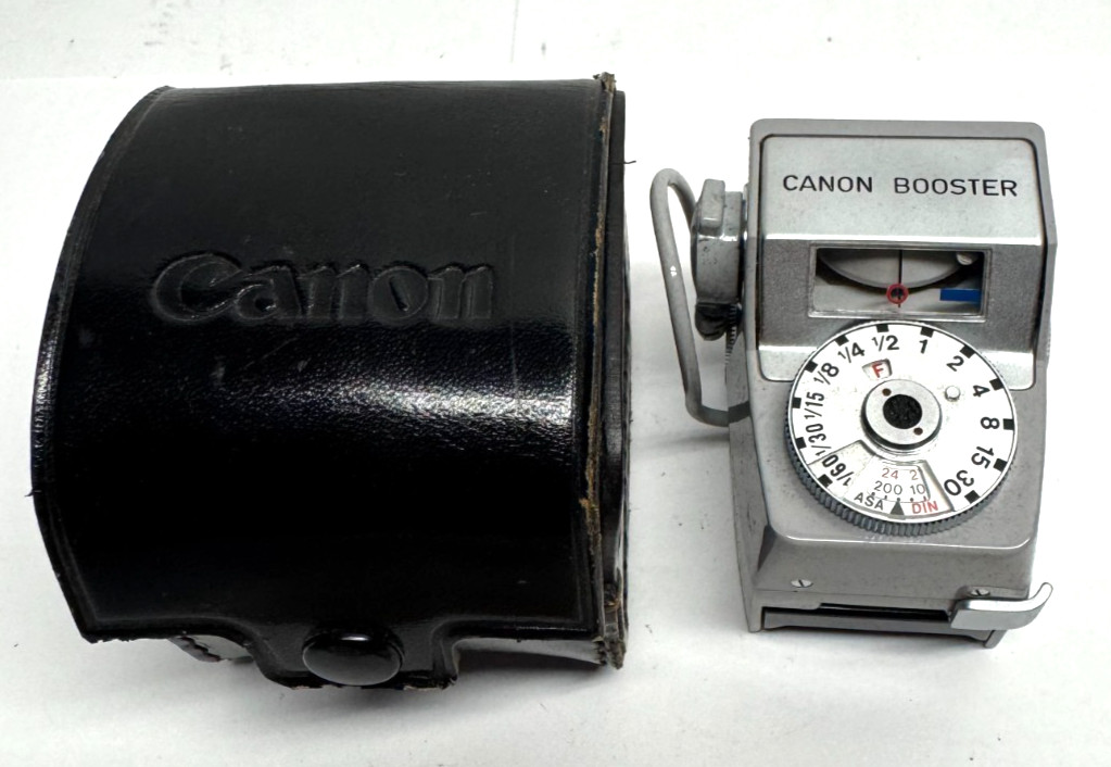 Vintage Canon Booster Light Meter for Canon Pellix/FT QL Cameras
