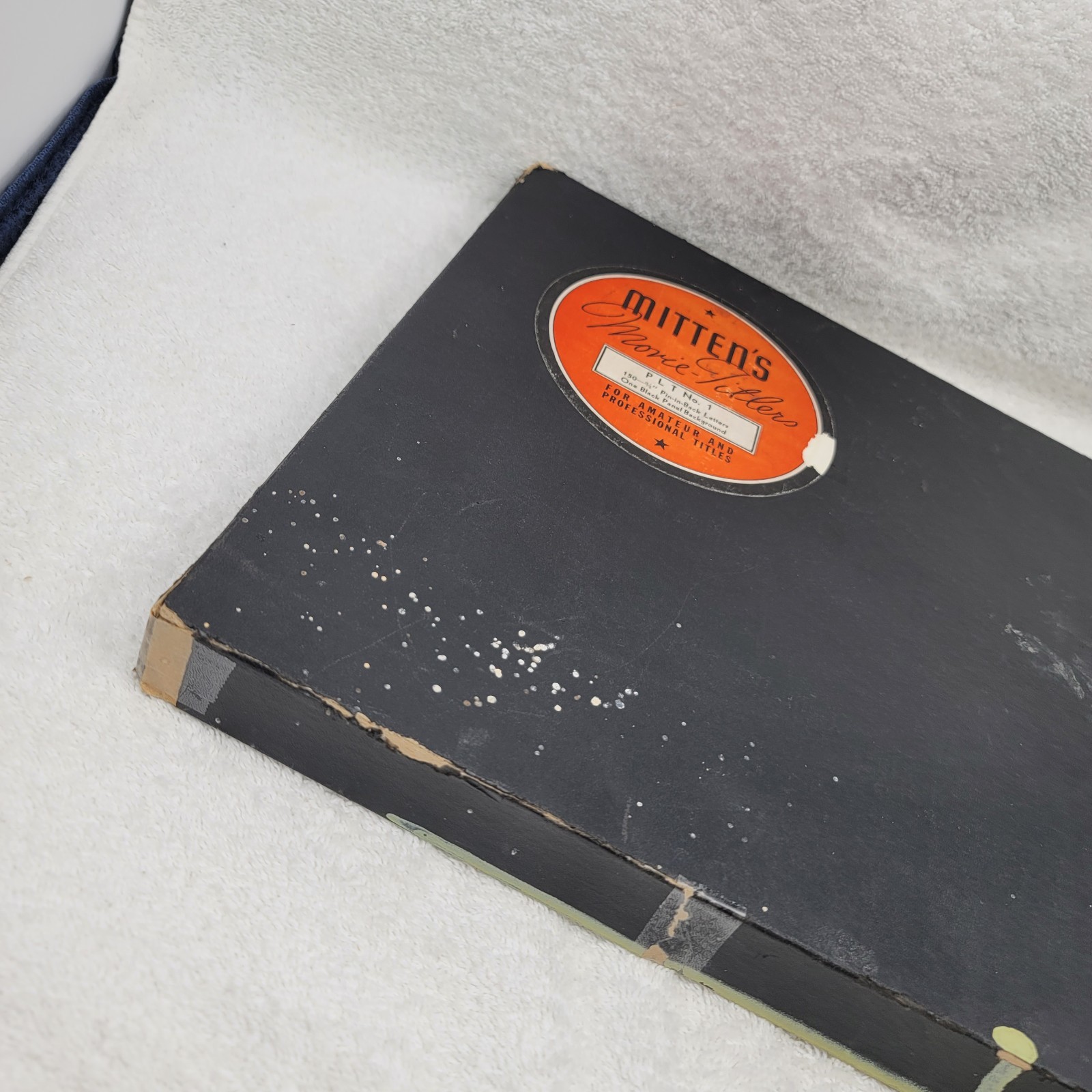 Vintage Mitten’s Professional Movie Titler PLT 1 Set 3/4″ 160 Characters