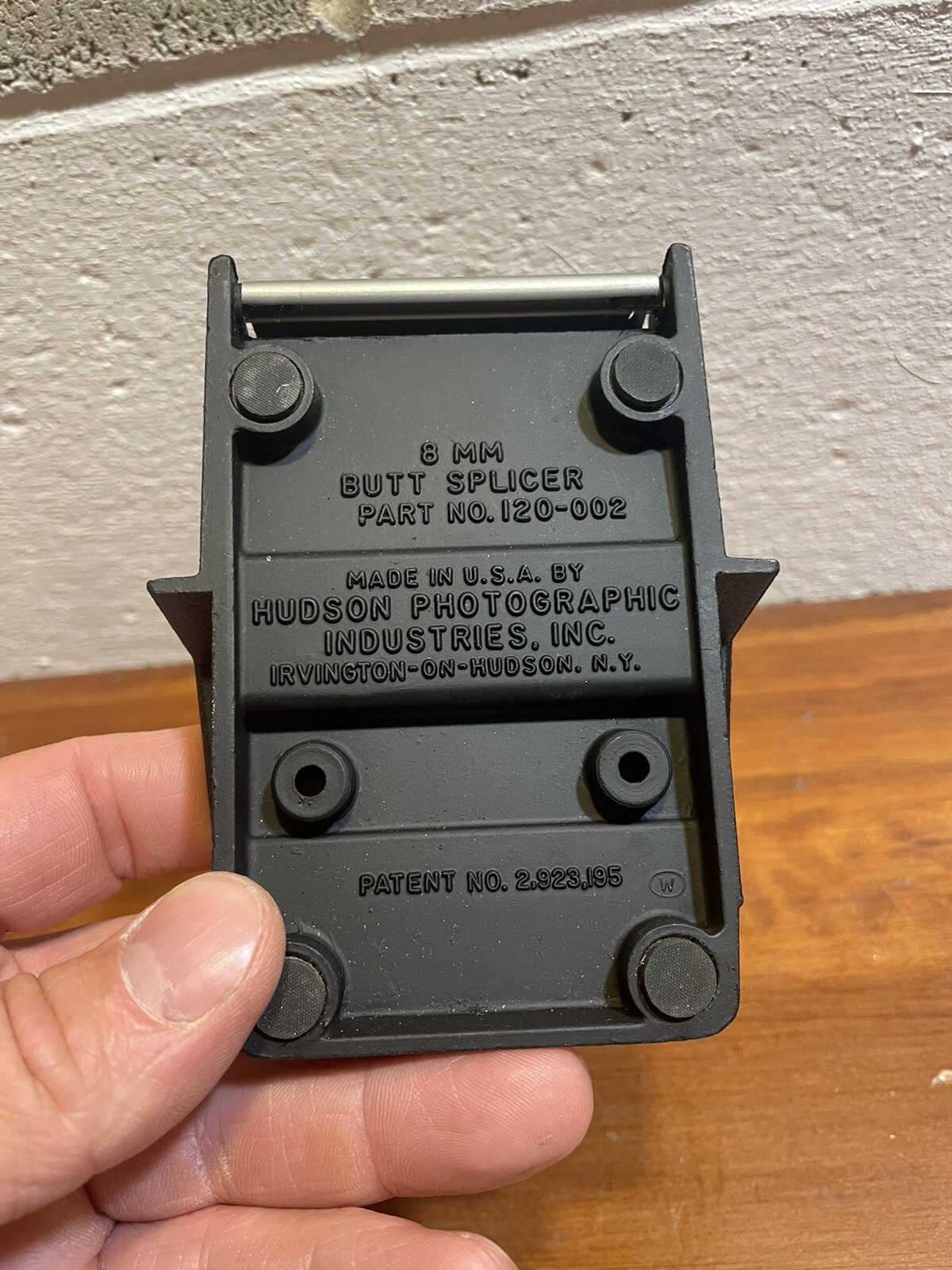 HIP Hudson Photographic Automatic Butt Splicer Movie Film Editor Quik Splice 8mm