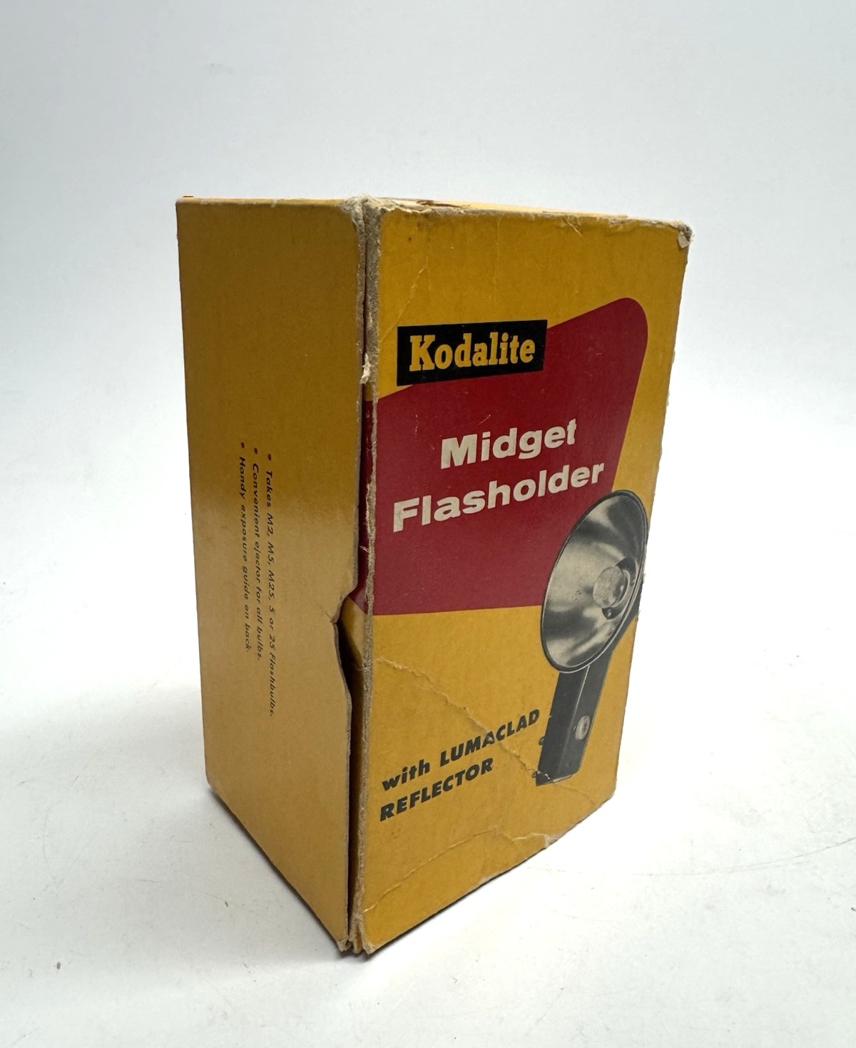 Vintage NOS Kodalite Midget Flasholder w/ Lumaclad Reflector #740