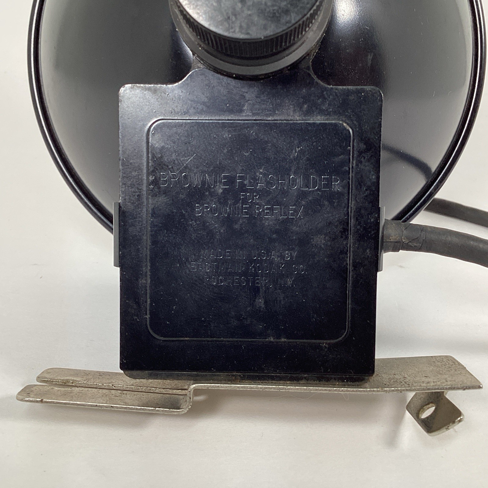 Vtg Kodak Duraflex Flasholder And Brownie Reflex Synchro Model Flasholder