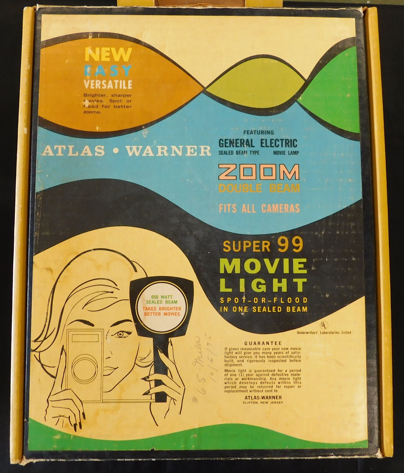 Atlas Warner General Electric Super 99 Movie Light – Double Beam