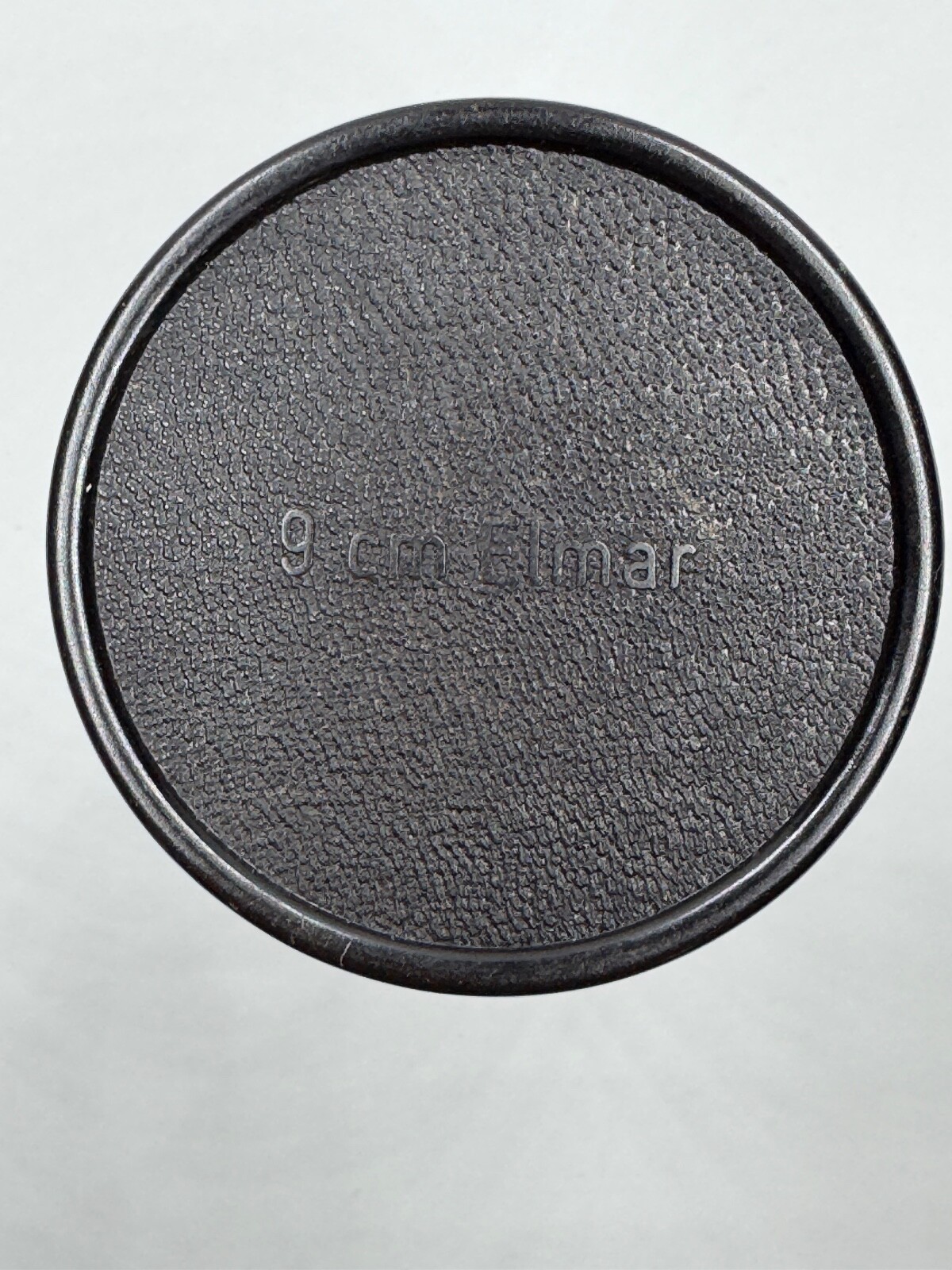 Leica Black Bakelite Case for LTM 9cm f4 Elmar. Collectable