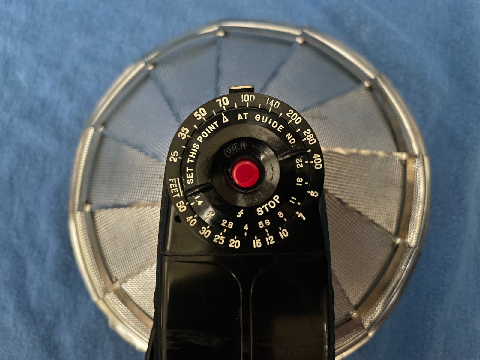 Vintage GALAXY Pocket Flashgun 35MM Film Camera Attachment Folding Dish Japan