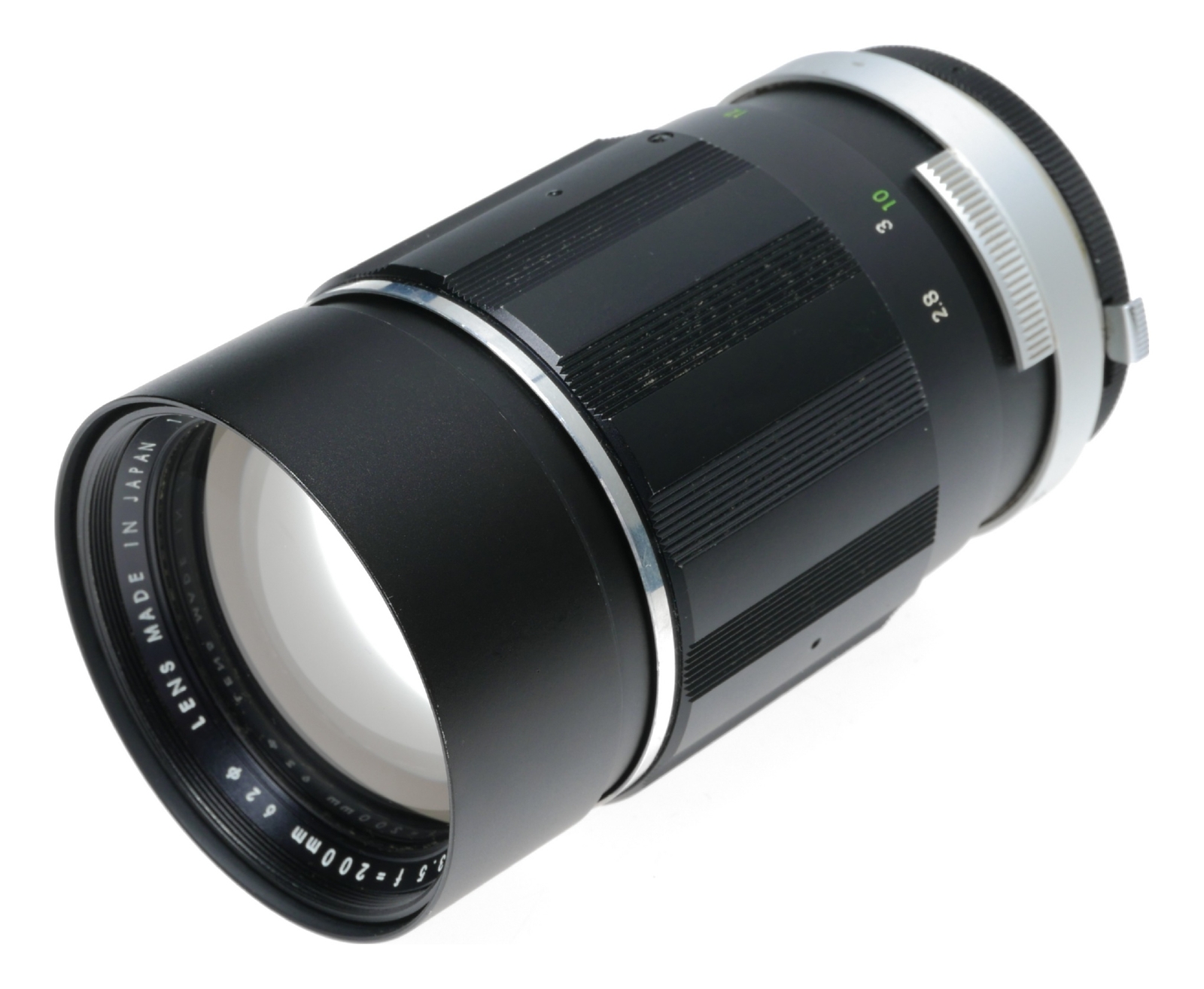Miranda-Auto E 1:3.5 f=200mm Telephoto Lens T 35mm SLR Camera