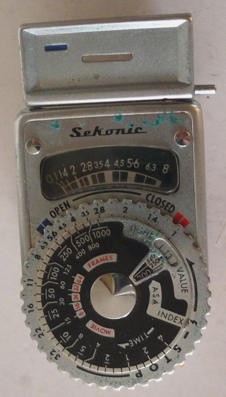 Sekonic Exposure Light Meter Model L-6 with Leather Case – Made in Japan -TESTED