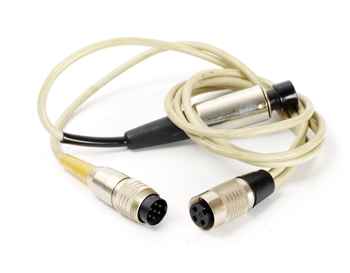 Set 3x Bolex Paillard Connector Cable Different Tyoes 3PIN 7PIN