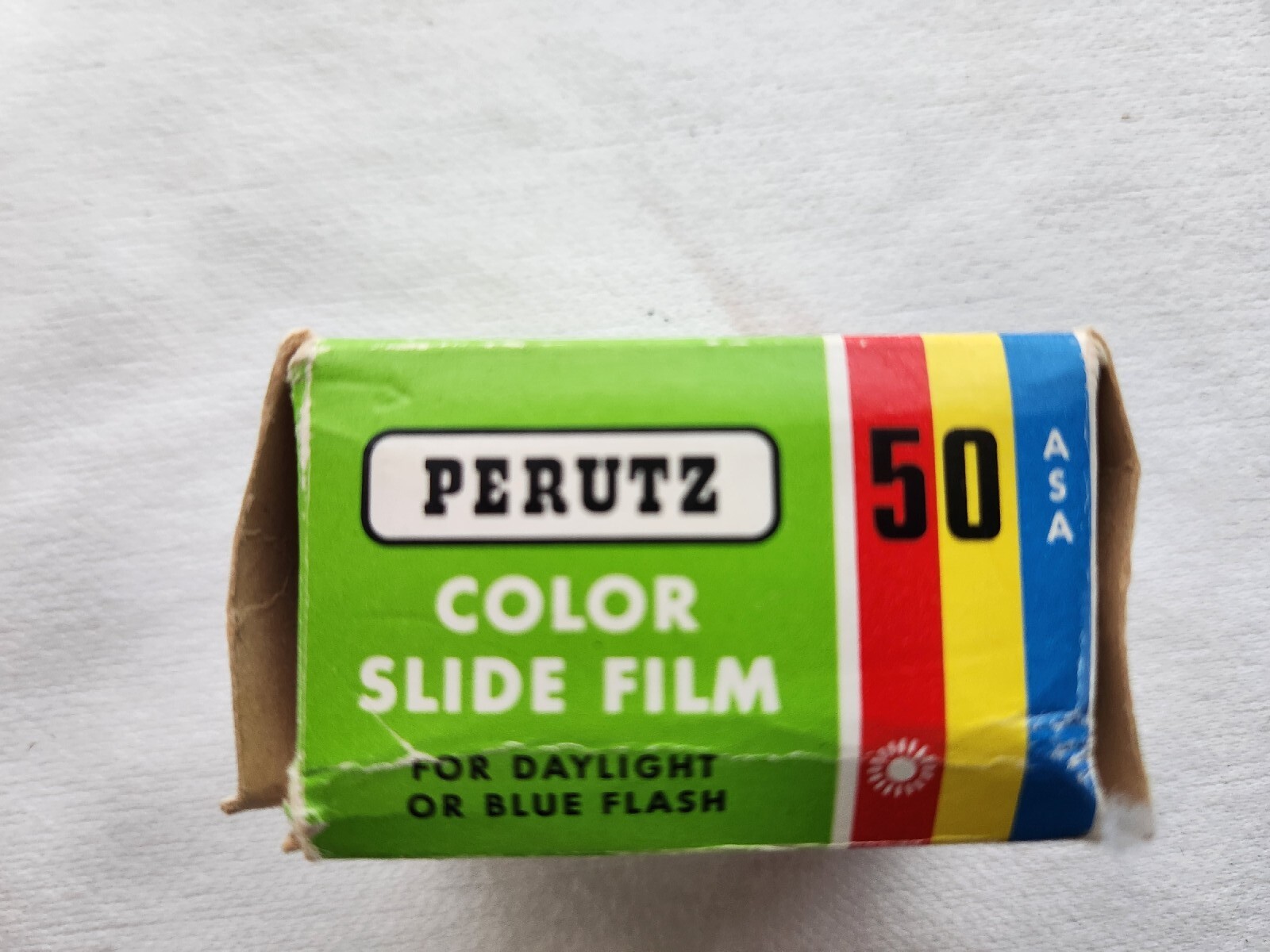 Vintage Perutz 35mm Film Canister Box Packaging