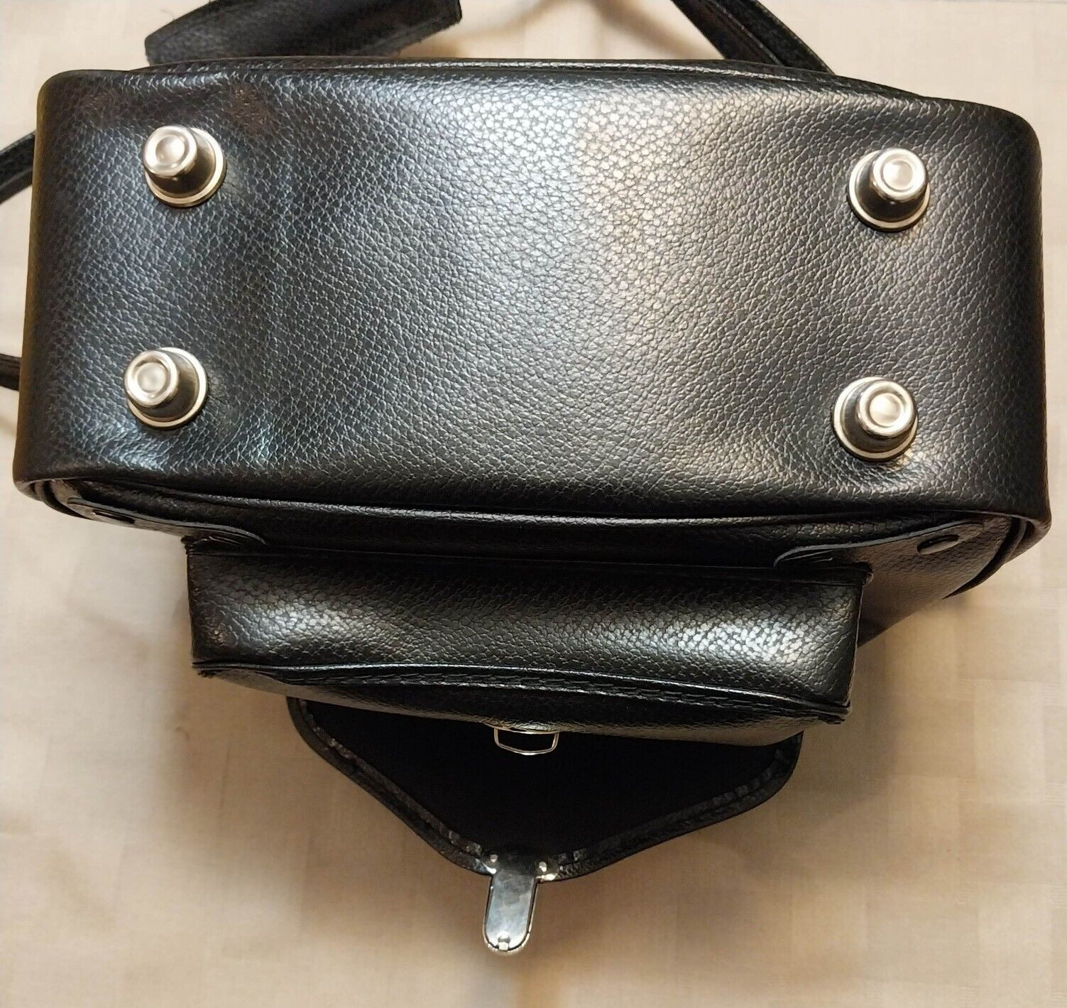 Vintage Camera Bag Case Black. Made in Japan