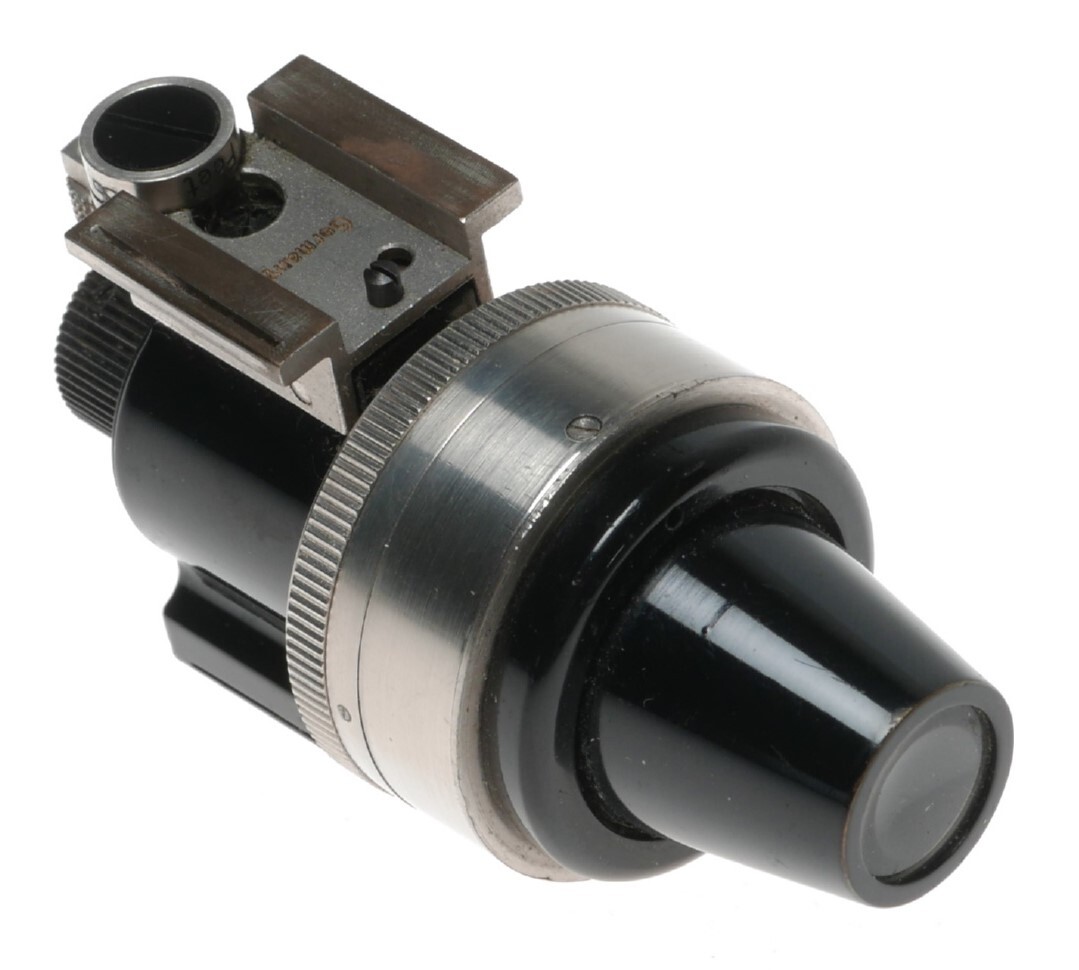 Leitz Viewfinder Universal Nickle black VIDOM camera Leica 2nd type