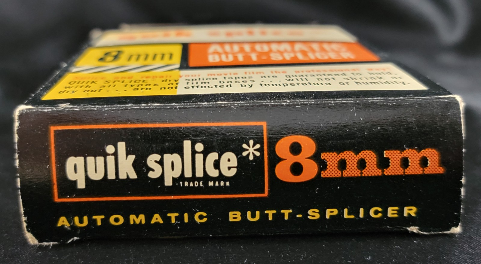 Vintage Hudson Photographic Quik Splice 8mm Automatic Butt Splicer Untested Film