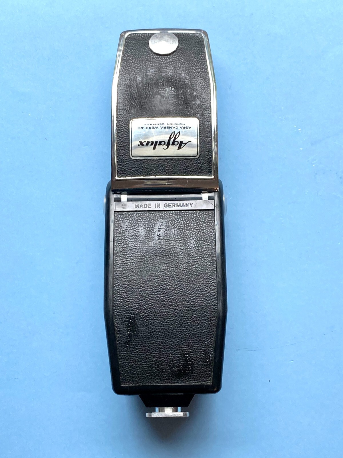 Vintage Agfa Agfafux Type 6871 German Pocket Flashgun w/ instructions &case