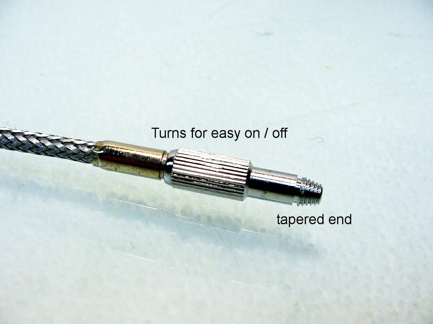 Locking Cable Release Metal 11 3/4″ | Vtg | Genuine Generic Japan | $8 | #19a |