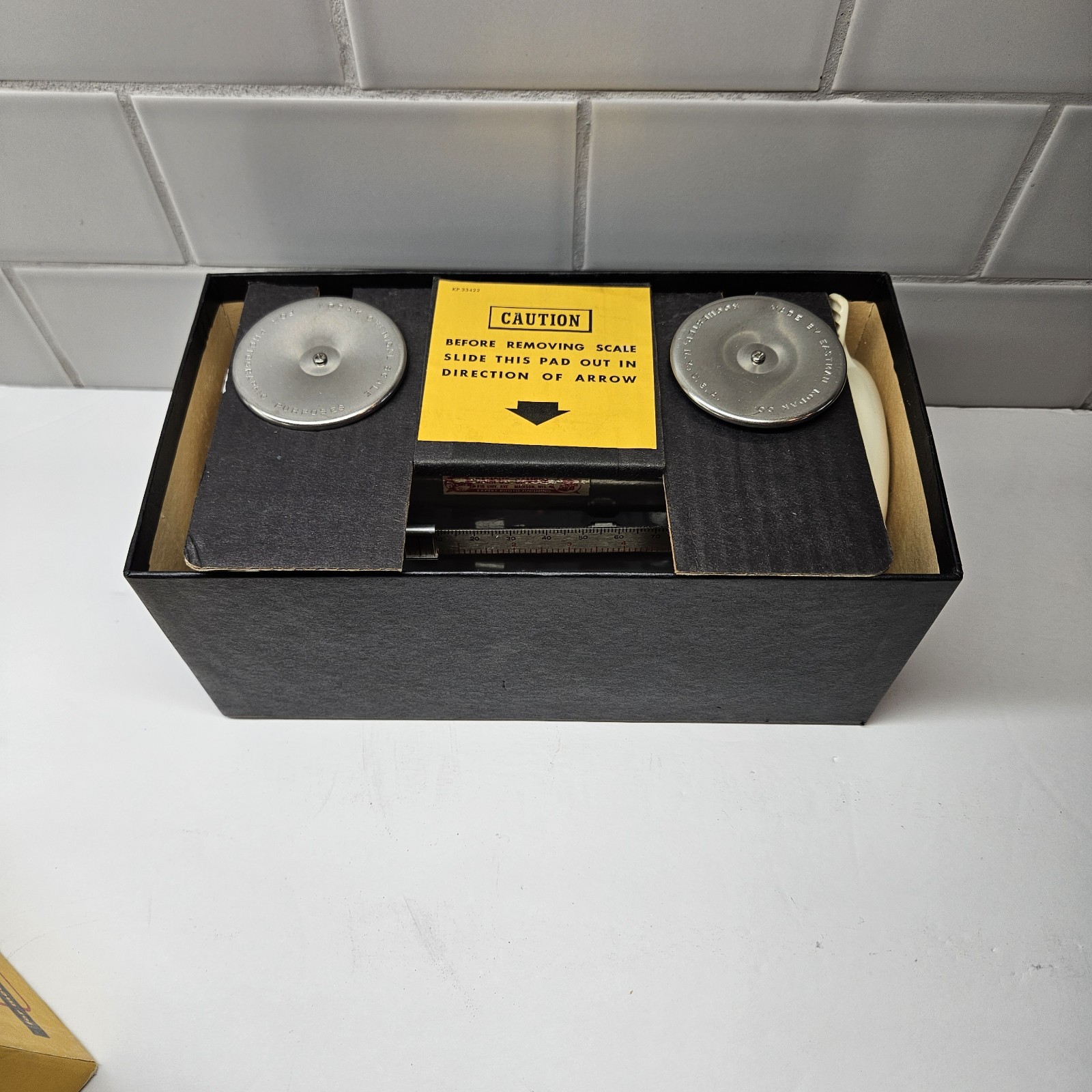 Kodak Chemical Scales For Measurement Of Photographic Chemicals