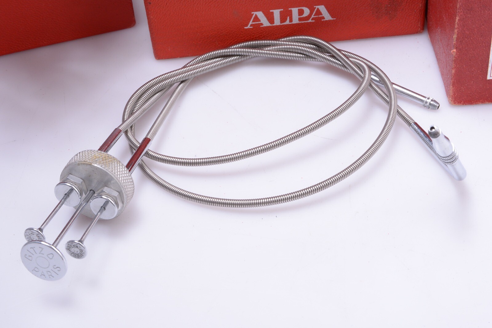 ✅ ALPA REFLEX MACRO BELLOWS EXTENSION TUBES SLIDER DOUBLE CABLE RELEASE SET BOX