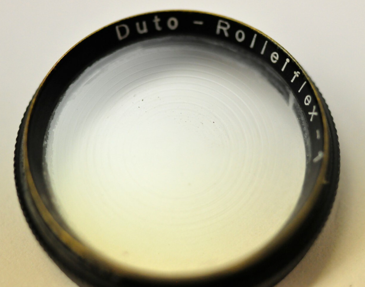 Early Rollei Rolleiflex Duto push on filter with case