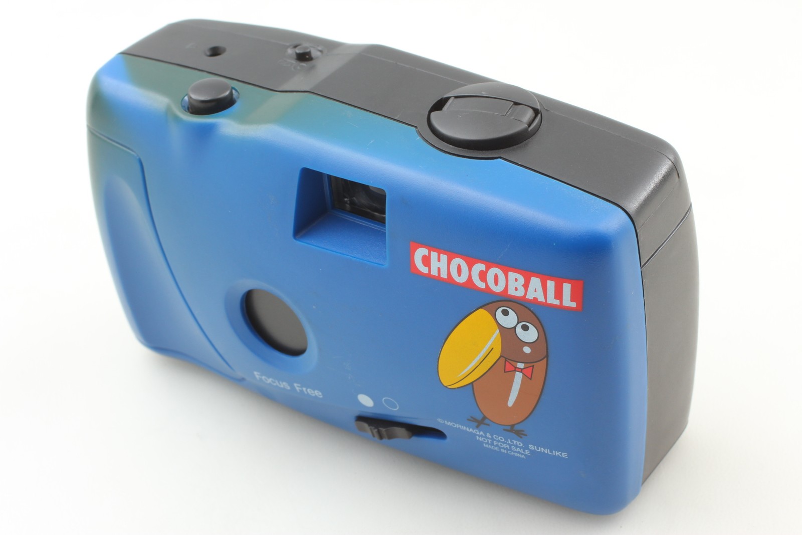 [Exc+5] Japanese Blue Chocoball 35mm Film Toy Camera Novelty Gift From JAPAN
