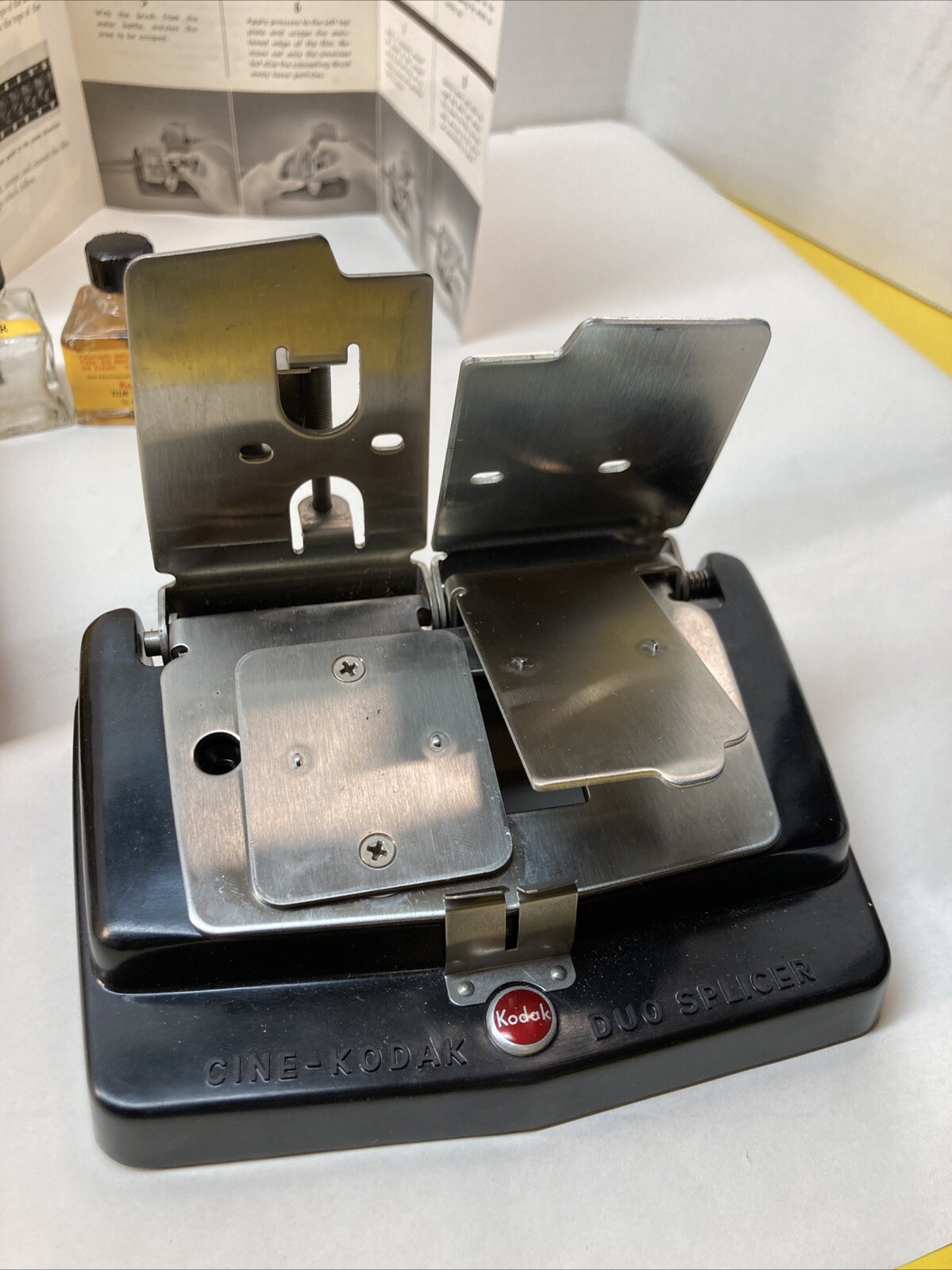 Cine-Kodak Duo Splicer Outfit for 8mm & 16mm Sound & Silent Film, Vintage