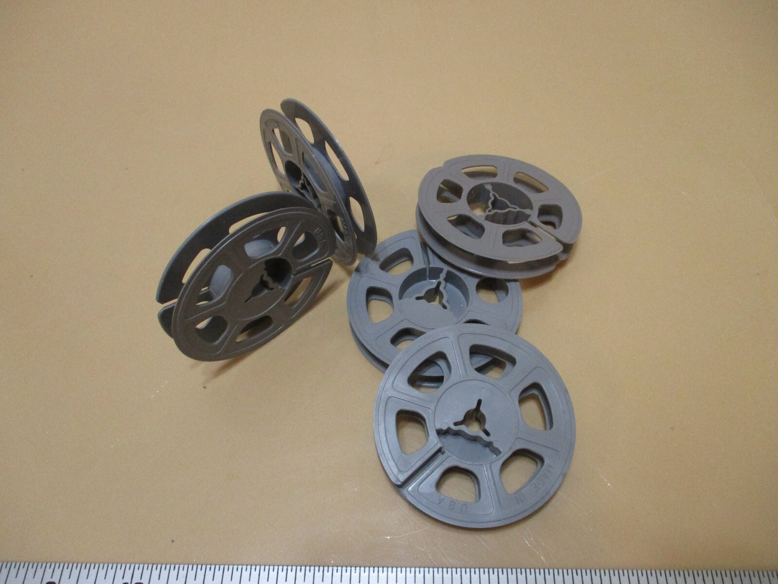 Vintage Regular 8MM Plastic Reels (Lot Of 5)