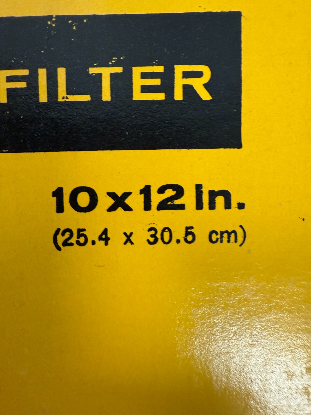 Vintage Kodak Safelight Glass Filter Wratten Series 10 – 10″ x 12″
