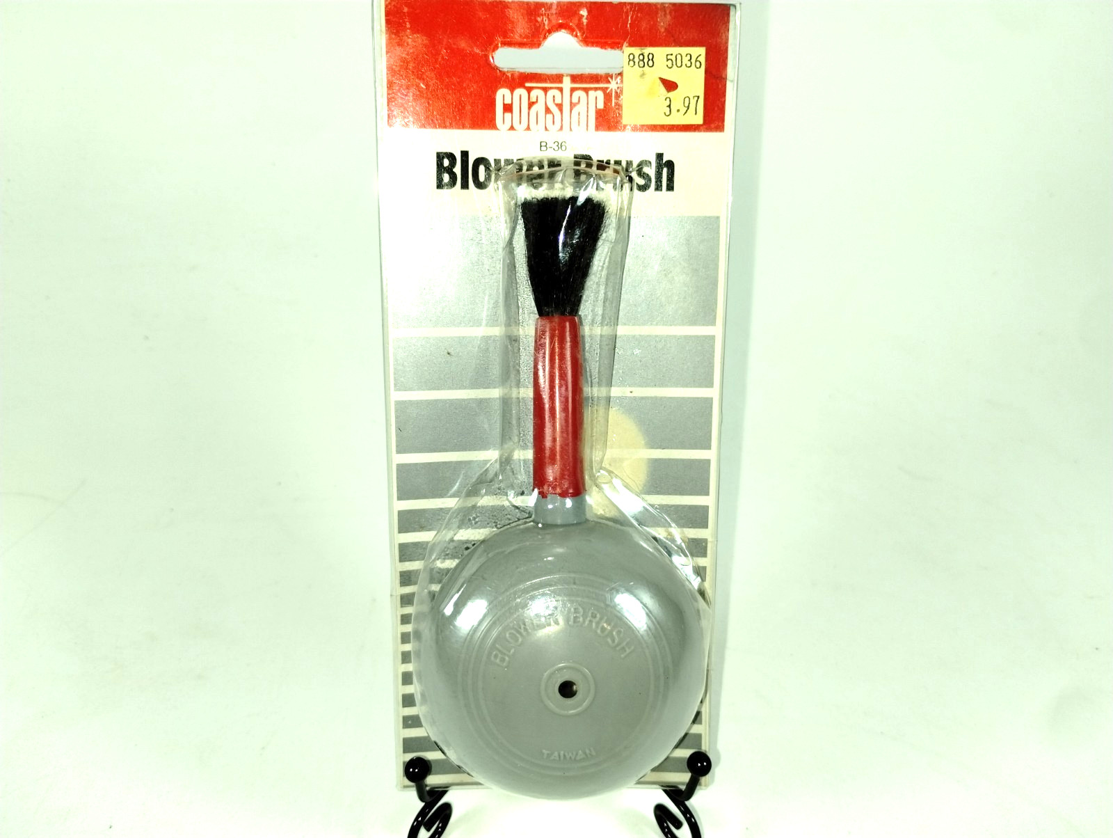 Coastar Vintage Blower Brush Large Size #B-36 Original Packaging Photography