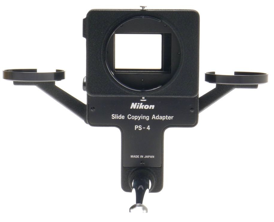 NIKON PS-4 SLIDE COPYING 35mm FILM CAMERA ATTACHMENT ADAPTER MINT FITS PB-4 PB-5