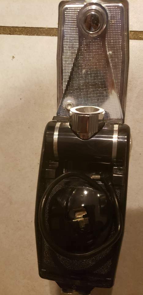 German Camera Flash Agfalux 6075 Pocket Gun Agfa Case and Box Vintage
