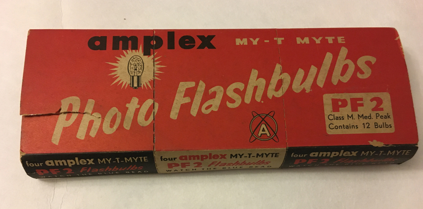 Amplex My-T-Myte Photo Flashbulbs PF2 12 Bulbs